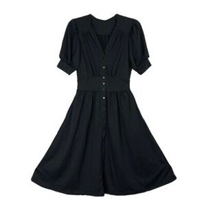 Lularoe Skyler Midi Button Front Dress